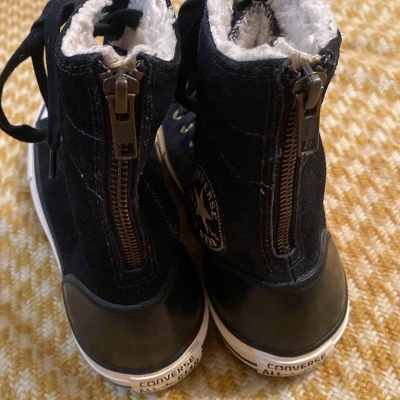 Converse Faux Fur High Tops - Picture 5 of 11